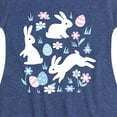 thumbnail image 3 of Instant Message - Easter Scene - Toddler & Youth Girls Fit & Flare Dress, 3 of 5