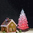 thumbnail image 4 of LED Christmas Table Lights Lighted Tabletop Lights Changing Colors Mini Christmas Tree Snowman Light for Xmas Party Table Centerpiece Bedroom Decor, 4 of 9