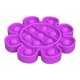 thumbnail image 3 of Vogacara Push Bubble Juguete sensorial Autismo Necesidades especiales Divertido Antiestrés Juguetes para aliviar el estrés para Juguetes Violeta Flor Vogacara FN000172-04, 3 of 6