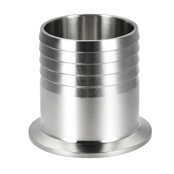 Clamp Hose Adapter, 2.520" Flange to 2" Hose Barb Fitting