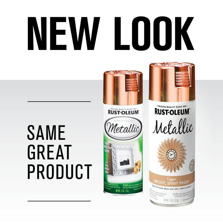 Rustoleum metallic shop copper rose