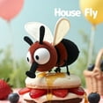 thumbnail image 2 of Creative Fly Stuffed Animal - Mischief Fly Plush Toy Doll Fun Desktop Home Decor Easter Basket Gift, 2 of 13