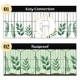 thumbnail image 5 of 25-Panel Round-Top 27ft Connecting Garden Fence, 24"x13" each, 5 of 5