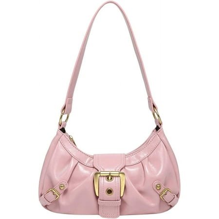 XiaoBanDeng Women s Top Handle Shoulder Bag Buckle Punk Hobo Clutch Purses Bags