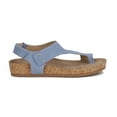thumbnail image 2 of Ros Hommerson Preston Women's Adjustable Straps Sandal In Blue Denim, 2 of 6