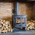 thumbnail image 3 of Giantex 5 Blades Wood Burning Stove Fireplace Fan, Multi-Function Heat Dissipation Automatic Fan for Wood Log Burning & Circulating Warm, Eco Friendly, 3 of 6