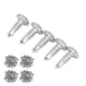 thumbnail image 4 of Tornillo Autoperforante ANGGREK Tornillos De Cabeza Redonda 200 Piezas, 4 of 8