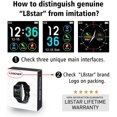 thumbnail image 2 of L8star Fitness Tracker Heart Rate Monitor-1.3'' Large Color Screen IP67 Waterproof Activity Tracker with 6 Sports Mode,Sleep Monitor,Pedometer Smart Wrist Band, 2 of 6