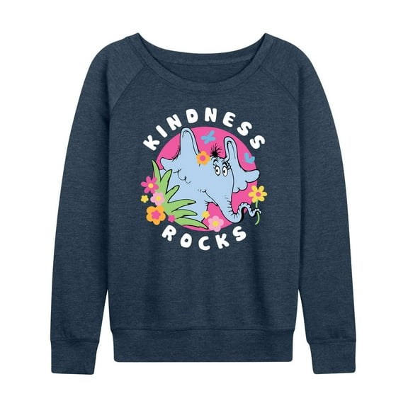 Horton Hears a Who - Kindness Rocks - Women's Lightweight French Terry Long Sleeve Shirt