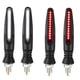 thumbnail image 1 of Motorcycle LED Lights High Bright Turn Signal Indicator Lights Front Rear White Day Running Lights Flowing Brake Lamps B, 1 of 5
