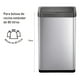 thumbnail image 3 of EKO Bote de basura Inteligente Mirage X 80 L con Sensor Automatico para cocina baño oficina Acero inoxidable, 3 of 5
