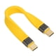 thumbnail image 4 of Cable USB C A USB C, 5.3 Pulgadas de Longitud 100W 5A Transmisión RÁPIDA USB C A TUPO C CABLE DE CARGA RÁPIDA DE HOMBRE A Hombre para la Compuficador Portátil, 4 of 7