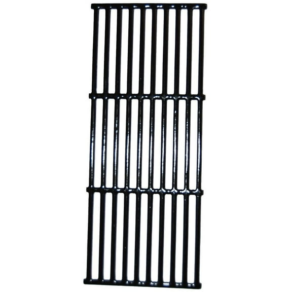 gloss finish porcelain coated cast iron cooking grid, 18.75" x 7.75"