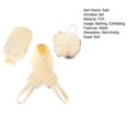 thumbnail image 4 of YAOMOBB Bath Gloves Soft Bath Scrubber Set Lint Free Water Absorption with Reusable Brushes Cleaning Tool, 4 of 7