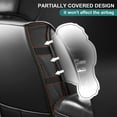 thumbnail image 5 of Fit For Mazda 2,3,6 Car Seat Covers Leatherette Front&Rear Seat Cushion Protector for Mazda CX-3，CX-4 Black, 5 of 11