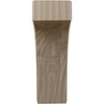 thumbnail image 2 of Ekena Millwork 3 1/2"W x 6"D x 10"H Clarksville Bracket, Walnut (4-Pack), 2 of 4