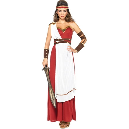 Leg Avenue Women's Spartan Goddess Costume, Multi, Medium/Large