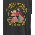 thumbnail image 3 of Disney Princess - Sleeping Beauty Once Upon A Dream -  Women's Short Sleeve Graphic T-Shirt, 3 of 5
