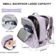 thumbnail image 3 of Mochila Viaje Cabina Avion 40x20x25 Mujer Ryanair Maleta para Cabina de avion Equipaje de Mano 45x36x20 Easyjet Mochila de Senderismo Mochila para Portatil Impermeable hombre con Cargador USB(Púrpura), 3 of 6