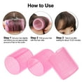 thumbnail image 3 of MIXFEER Hair Rollers Self Grip Salon Hairdressing Curlers DIY Curling Tool 10 Packs, 3 of 5
