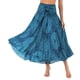 thumbnail image 3 of Moda Mujer s Ropa Bohemio Cintura alta Cómodo Vestido estampado  inferior para vacaciones Pya Señoras Chica azul Hugo  Faldas de moda, 3 of 9