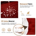 thumbnail image 5 of Porch Swing Cushions Outdoor, Waterproof 4" Thick 2–3 Seat Outdoor Swing Seat Cushion with Ties for Garden & Porch, 5 of 7