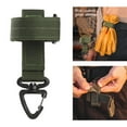 thumbnail image 1 of Tenedor de Correa de Guante de de Servicio , Senderismo Camping Guantes de Almacenamiento Hebil de Almacenamiento, Cuerdas de Esca - , 230x125 mm Verde DYNWAVEMX Correa de soporte de cuerda de escalada, 1 of 8