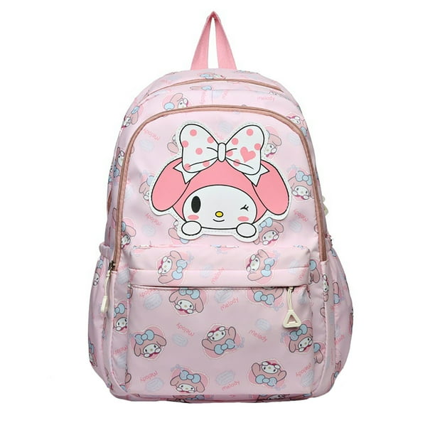 Buy 2 Save 10% Mochila linda de dibujos animados para estudiantes de secundaria, mochila de gran capacidad para estudiantes