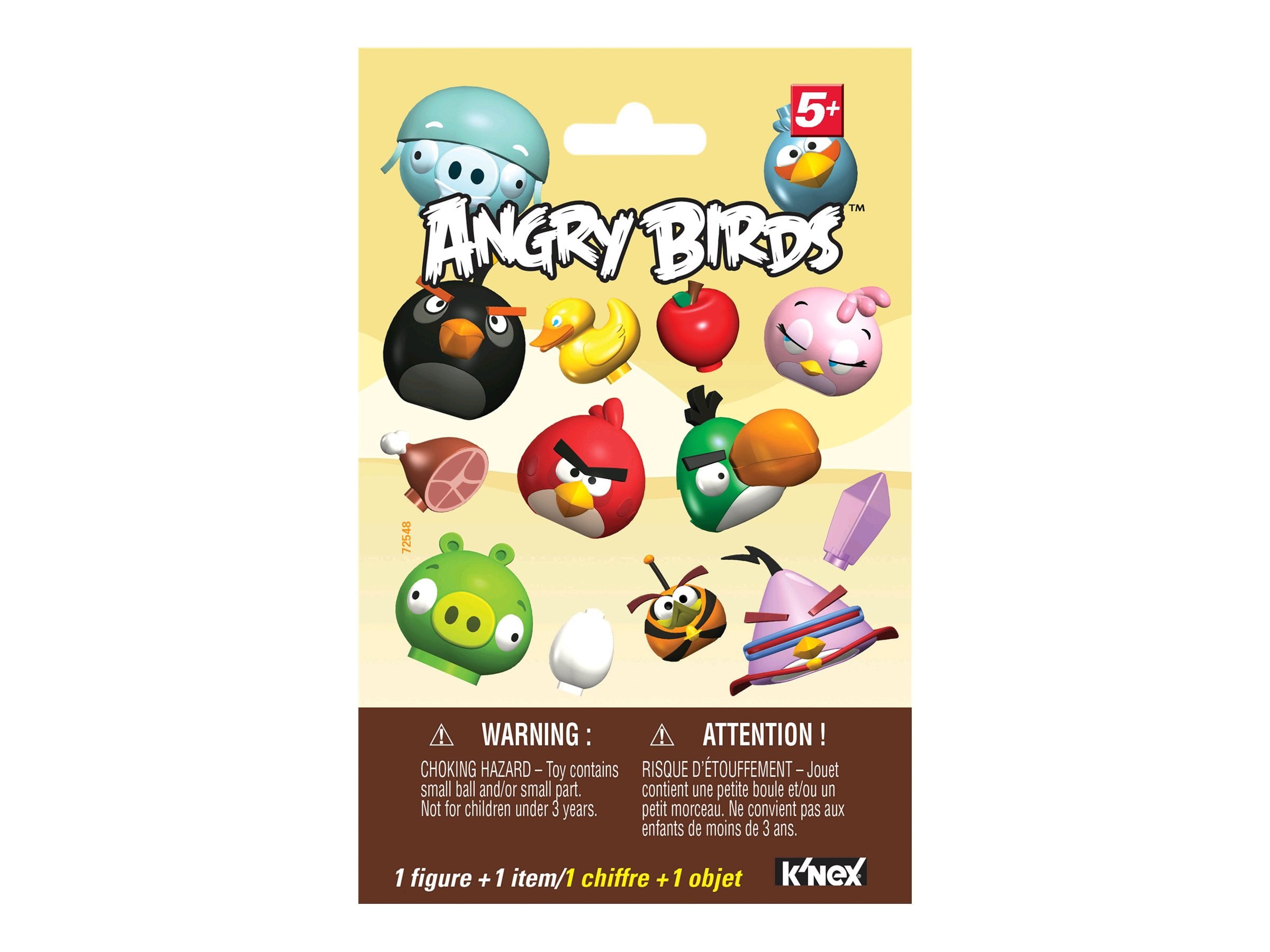 K'NEX Angry Birds Mystery Figure Series 1 lot of 6 packs set Brand New Free Ship 