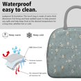 thumbnail image 3 of Womens Pioneer Flower Floral Print Pattern Lunch Box for Work,Insulated Lunch Bag for Women,Loncheras Para Mujer,Leakproof Adult Lunch Bag for Work,Beach,Travel,Picnic,Camping, 3 of 7