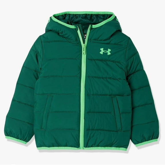 Under Armour Toddle 's  Green Puffer Coat/Jacket  Size 7