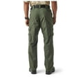 thumbnail image 4 of 5.11 Work Gear Men's Taclite Pro Performance Pants, Cargo Pockets, Action Waistband, TDU Green, 38W x 30L, Style 74273, 4 of 8