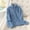 Sky Blue, variant on Gamivast Fleece Jacket for Women Full Zip up Winter Coats Casual Fluffy Sherpa Outerwear Warm Stand Collar Long Sleeve Pullover Activewear for Cold Weather Outdoor Size M-XXXXXL