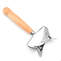 Stainless Steel Dumpling Wrappers Skin Dough Cutter Circle Roller Ravioli Maker Pastry Cutting Tool