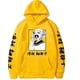 thumbnail image 3 of Camiseta Suelta Negra Anime Japonés My Hero Academia Sudadera Himiko Pullover Ropa Con Capucha Para Hombre, 3 of 3