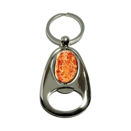 Pizza Pie - New York Style Cheese Spinning Oval Bottle Opener