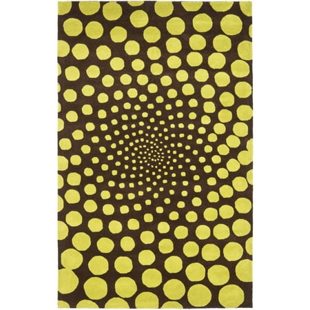 Safavieh Soho Chloe Polka Dots Wool Area Rug Or Runner Safavieh Soho Chloe Polka Dots Wool Area Rug Or Runner