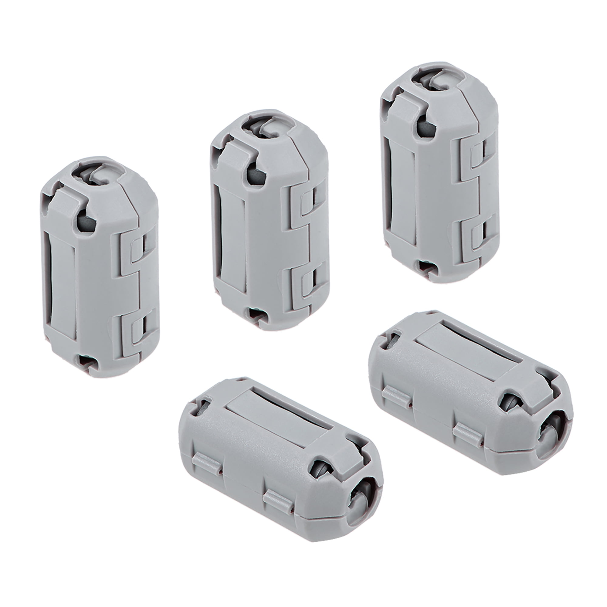 CC] Choke Coil EMI RFI Noise, Black Snap Type Ring Core Ferrite Bead Clamp, Anti-interference