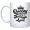 April, variant on Queens Are Born In February - White Ceramic Coffee Mug - Funny Birthday Gifts (February)