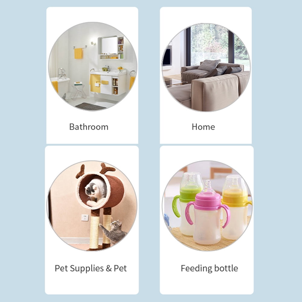 Private Jungle UV Light Sanitizer Wand, Portable UVC Light Disinfector Lamp Chargable, Wardrobe and Baby Items for Household and Travel