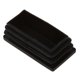 thumbnail image 4 of Tapa de Extremo de Supresion Insertos de Tubo Rectangular de Plastico 25X50mm 100 Pzs Negro, 4 of 4