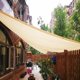 thumbnail image 4 of Shade Sail Beige 1m 2m 3m 4m 5m Shade Netting for Outdoor Greenhouse with Reinforced Eyelets, Shade Cloth for Parking Lots, Gardens, Patio Fences (Siz, 4 of 5
