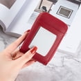 thumbnail image 4 of Cartera para tarjetas de estilo coreano para mujer, antidesmagnetización, de color sólido, para licencia de conducir, mini, sencilla, multifuncional, compacta, funda para tarjetas para mujer, 4 of 6