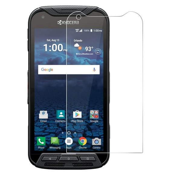 Tempered Glass for Duraforce Pro, Nakedcellphone 9H Hard Clear Screen Protector Guard [Crack Saver] for Duraforce Pro (E6810, E6820, E6830, E6833, E6800) (AT&T, Sprint, Verizon, etc)