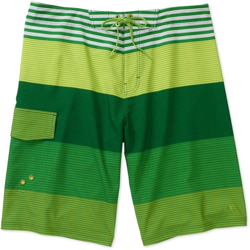 Op Men's Stripe Fixed Waist Boardshort