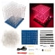thumbnail image 3 of Kit De Luz LED 3D, Cubo De 8x8x8, Kit De Luz LED 3D Cuadrado, Kit De Luz LED 3D DIY, Diseño Brillante Y único Para Decoración Del Hogar Y Regalos DIY., 3 of 7