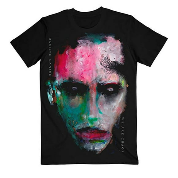 Marilyn Manson Adulte, Nous Sommes Chaos T-Shirt en Coton Couverture