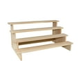thumbnail image 1 of Wooden Display Riser Shelf, Showcase Fixtures, Rectangle Wood Display Stand 4 layer 40cm, 1 of 7