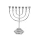 thumbnail image 2 of Portavelas Menorah Con 7 Ramas Centro De Mesa Shabat Candelabros Argent Argén, 2 of 9