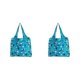 thumbnail image 1 of Guardurnaity Bolsa de almacenamiento de gran capacidad, bolsas de compras, bolsa de poliéster plegable de alta resistencia, artículos diversos, Animal azul 2piezas, 1 of 6